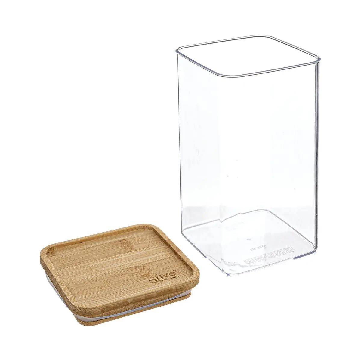 Boîte de Conservation Carrée "Eske" 1,5L Naturel - Image 2