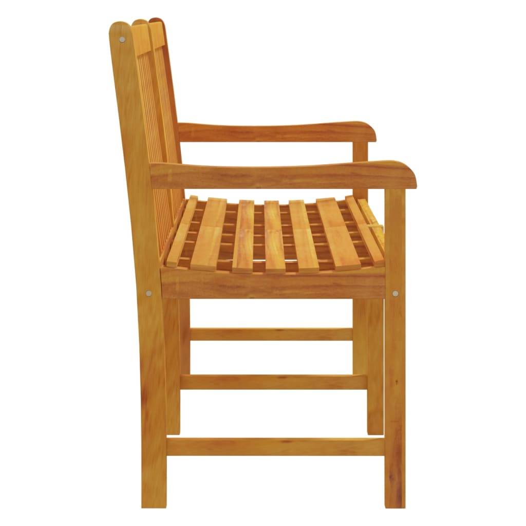PANGIVO - Banc de jardin bois d'acacia naturels 150 x 55.5 x 90 cm, Poids:17kg - PANGIVO - Image 4