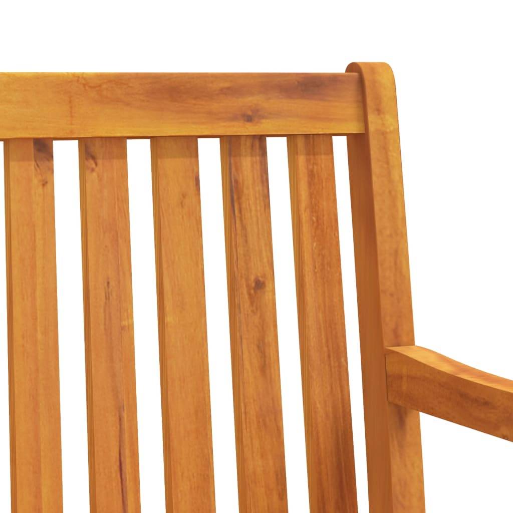 PANGIVO - Banc de jardin bois d'acacia naturels 150 x 55.5 x 90 cm, Poids:17kg - PANGIVO - Image 6