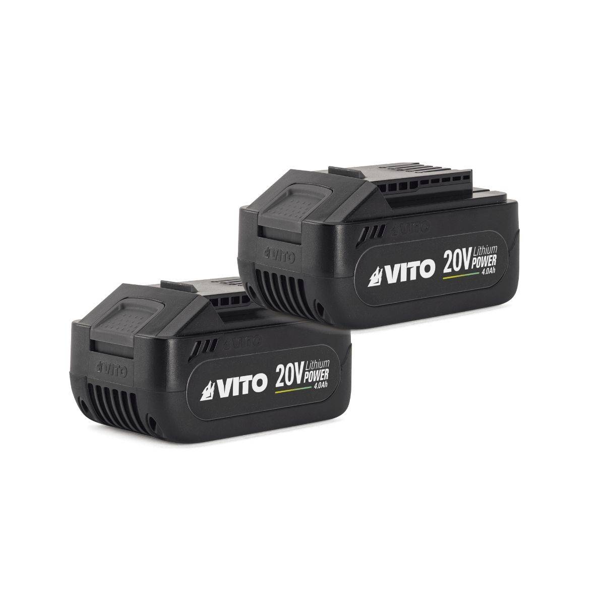 Débroussailleuse et Coupe bordure 40V 2 Batteries Lithium 4.0 Ah + Chargeur Double Lame 3 dents Bobine de fil + Harnais VITO - Image 3
