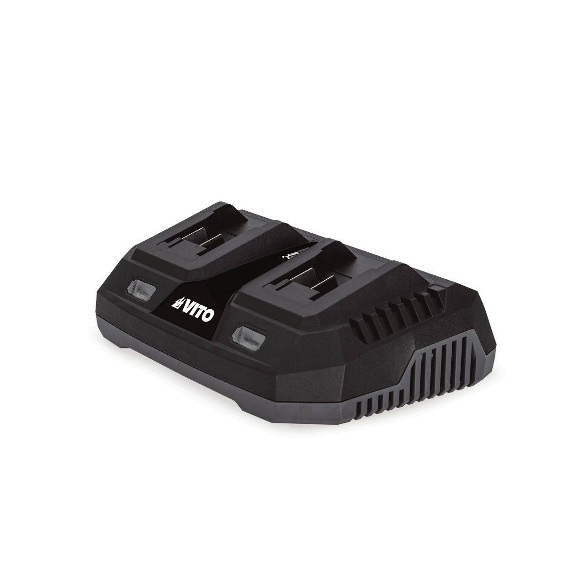 Débroussailleuse et Coupe bordure 40V 2 Batteries Lithium 4.0 Ah + Chargeur Double Lame 3 dents Bobine de fil + Harnais VITO - Image 4
