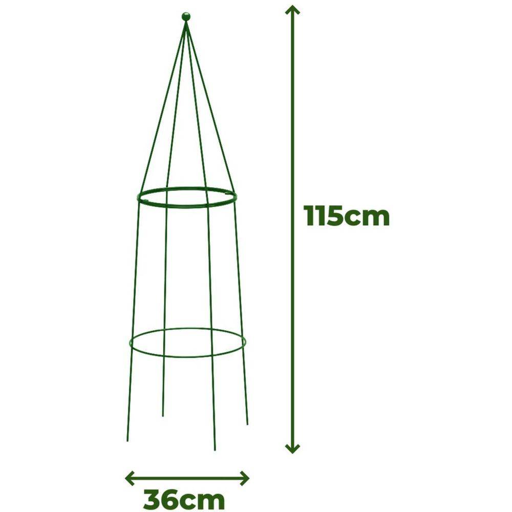 Komet - Treilli en acier 36 x 115 cm Star - Image 3