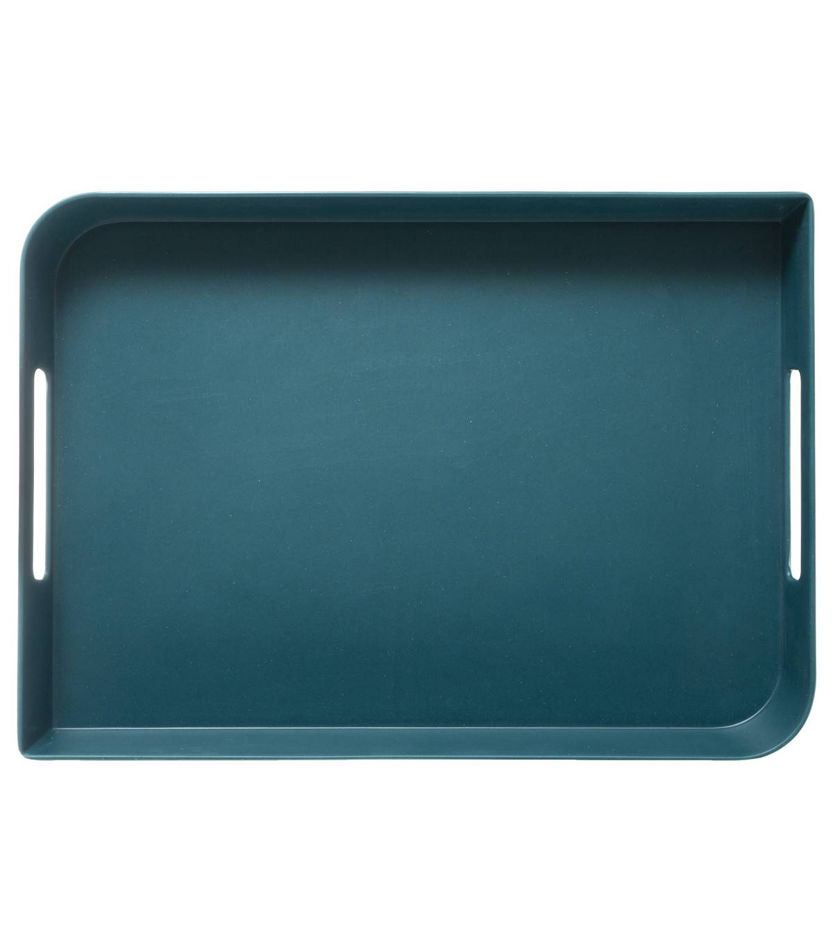 Plateau en Mélamine 35 x 25 cm Bleu pétrole - Image 2