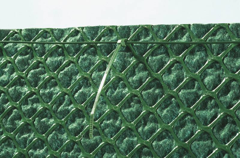 Nortène - Brise vue vert en maille plastique 100% occultant 1,8 x 25 m TANDEM Nortene - Image 5