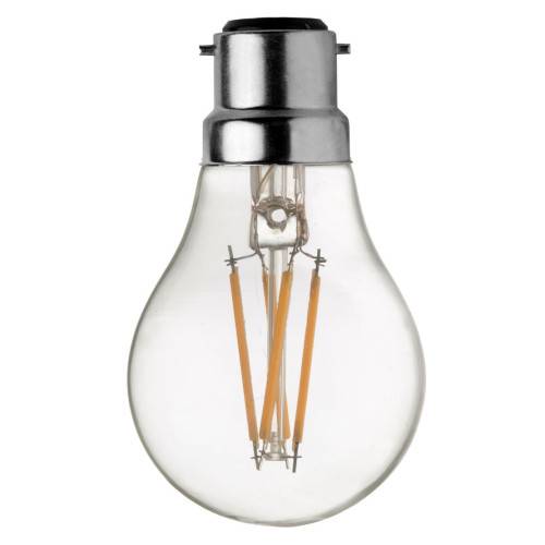 Ampoule Lampe B22 LED Filament droits 8W classique verre clair ECOLICHT - Image 2