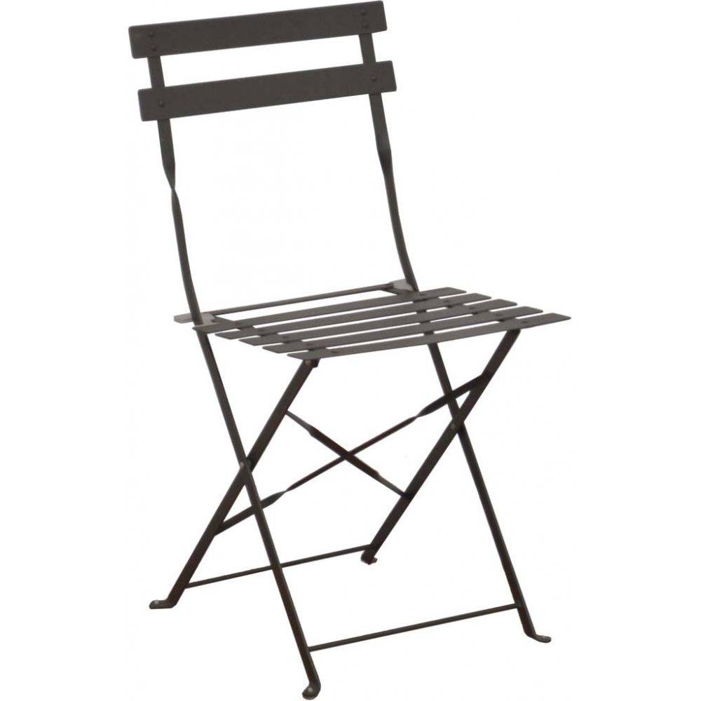 Alize - Chaises pliantes en acier Cuba (Lot de 2) - Image 3