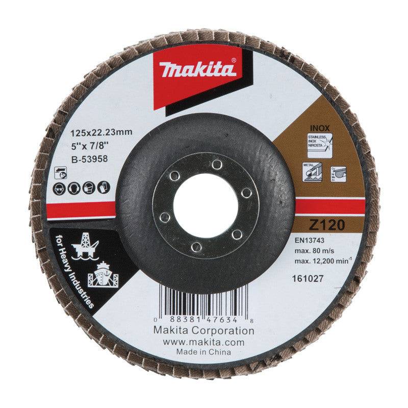Makita - Plateau à lamelles MAKITA B-53958 125 Z120 Makita - Image 1