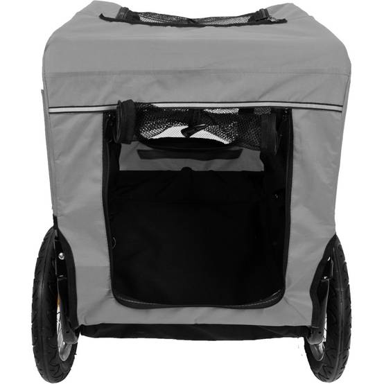 Flamingo - Remorque DOGGY LINER ROMERO. noir et gris. 60 x 43 x 51 cm. pour chien. - Image 2
