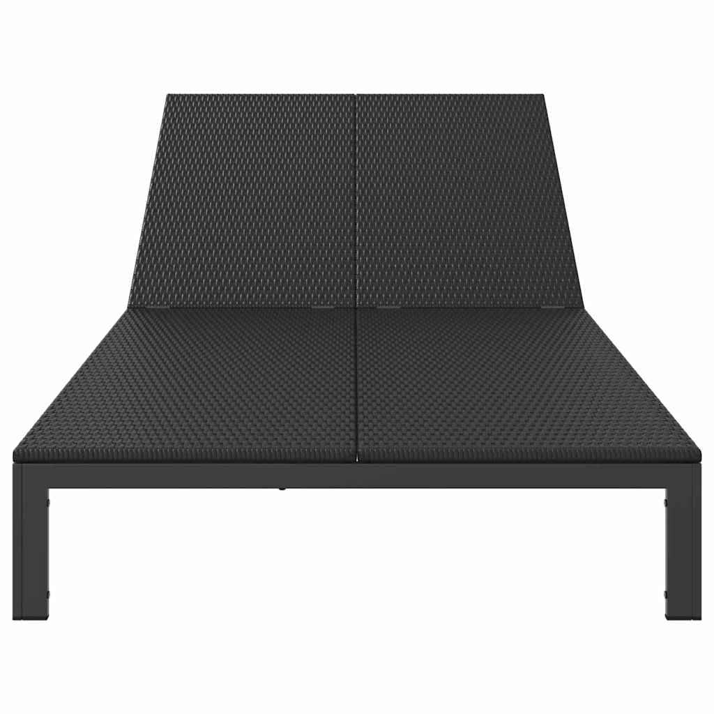 PANGIVO - Transat Noir polyrotin 206 x 115 x 75 cm - PANGIVO - Image 5