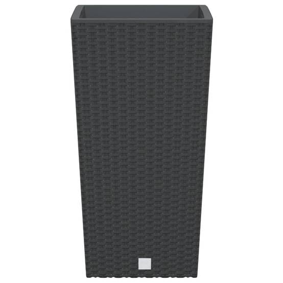 Jardinière polypropylène anthracite 26.5 x 26.5 x 50 cm - PANGIVO - Image 4