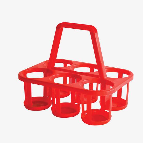 Porte-bouteille - rouge - Gilac