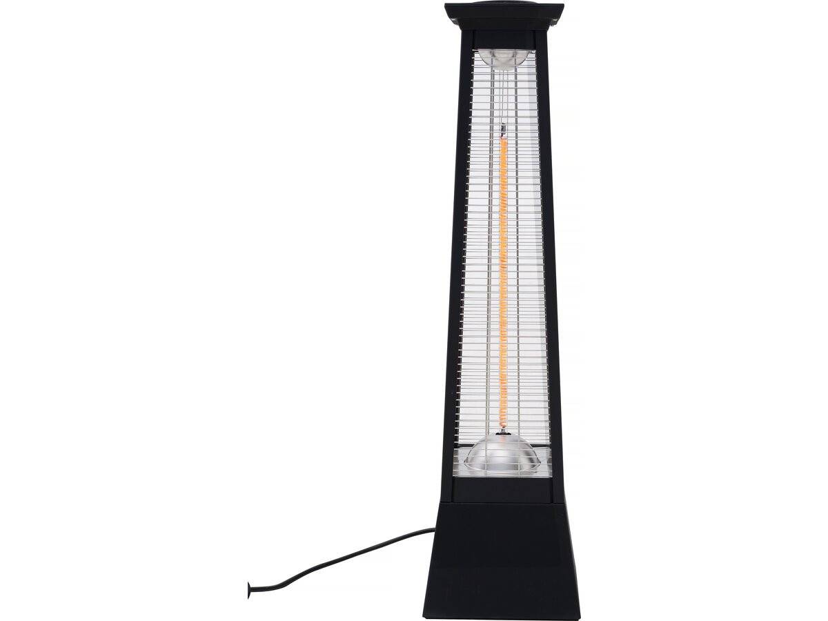 Habitat Et Jardin - Chauffage électrique Radiant En Fibre De Carbone "volcano" - 2000w - Noir -habitat Et Jardin - Image 1