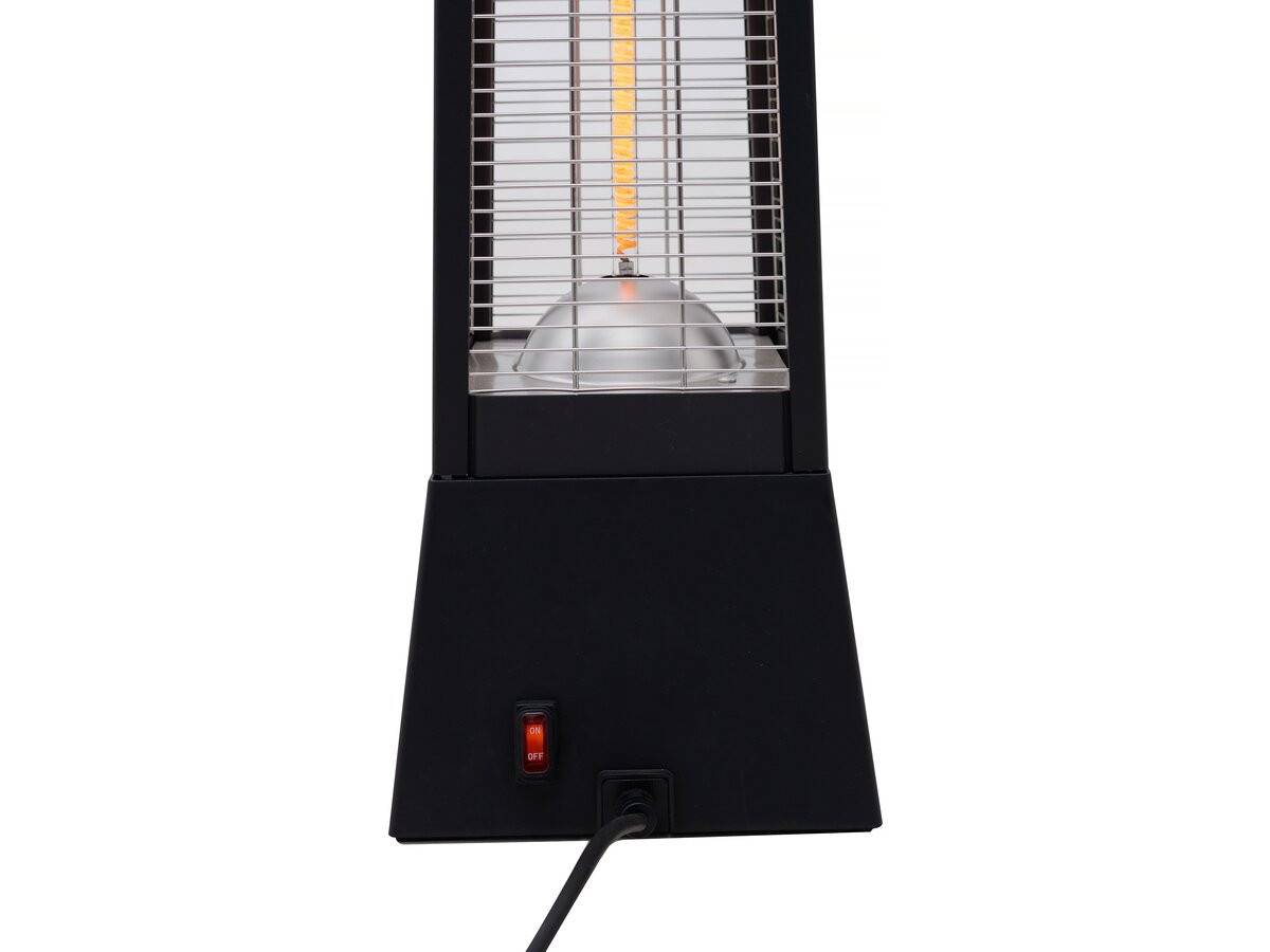 Habitat Et Jardin - Chauffage électrique Radiant En Fibre De Carbone "volcano" - 2000w - Noir -habitat Et Jardin - Image 4