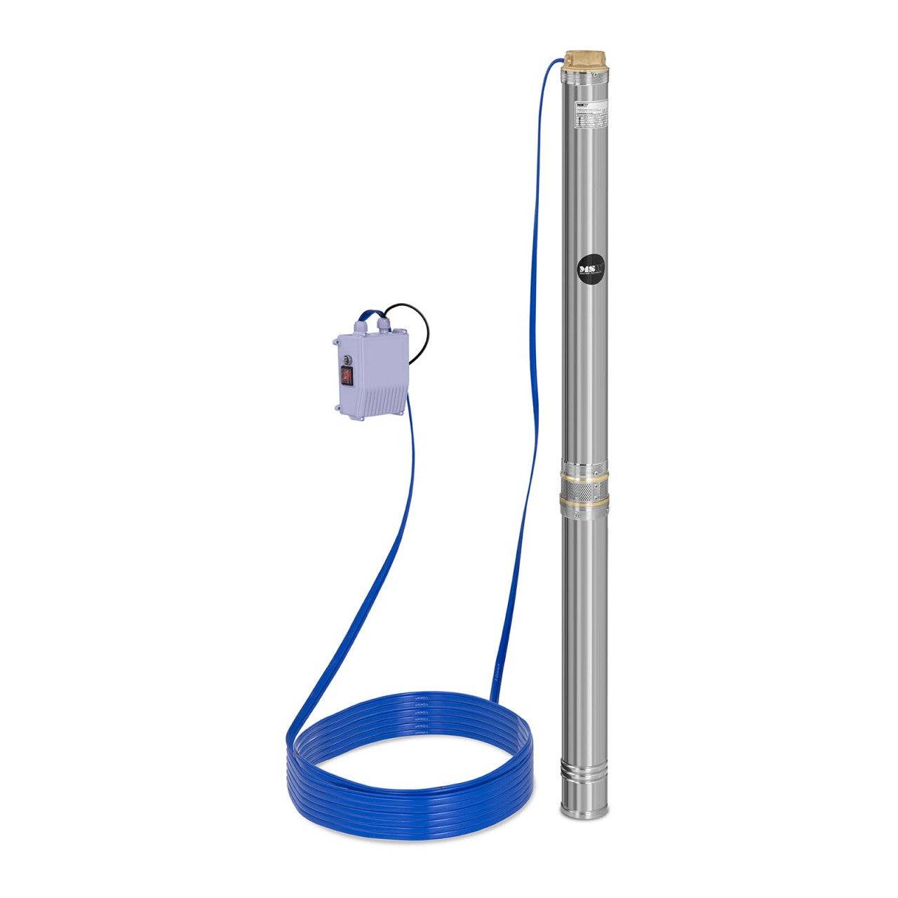 Helloshop26 - Pompe immergée pompe de puits submersible refoulement - 10 800 L/h - 2 200 Watts - acier inoxydable - Image 1