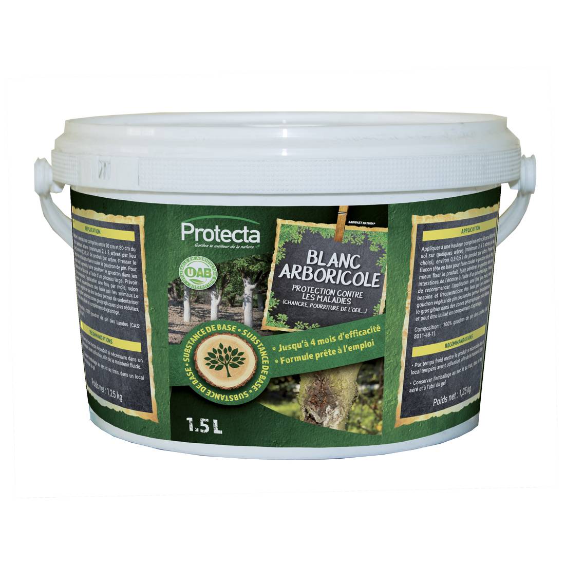 Protecta - Blanc arboricole concentré 1,5L - Protecta