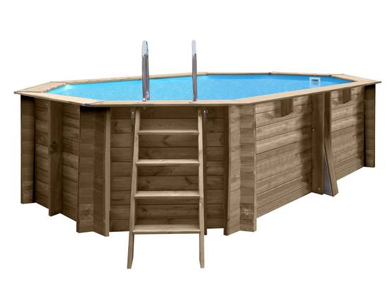 Gré - Piscine bois Grenade 2 4,36 x 3,36 x 1,17 m - Gré - Image 1