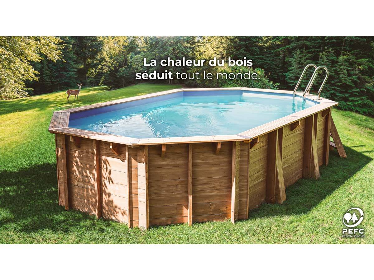 Gré - Piscine bois Grenade 2 4,36 x 3,36 x 1,17 m - Gré - Image 10