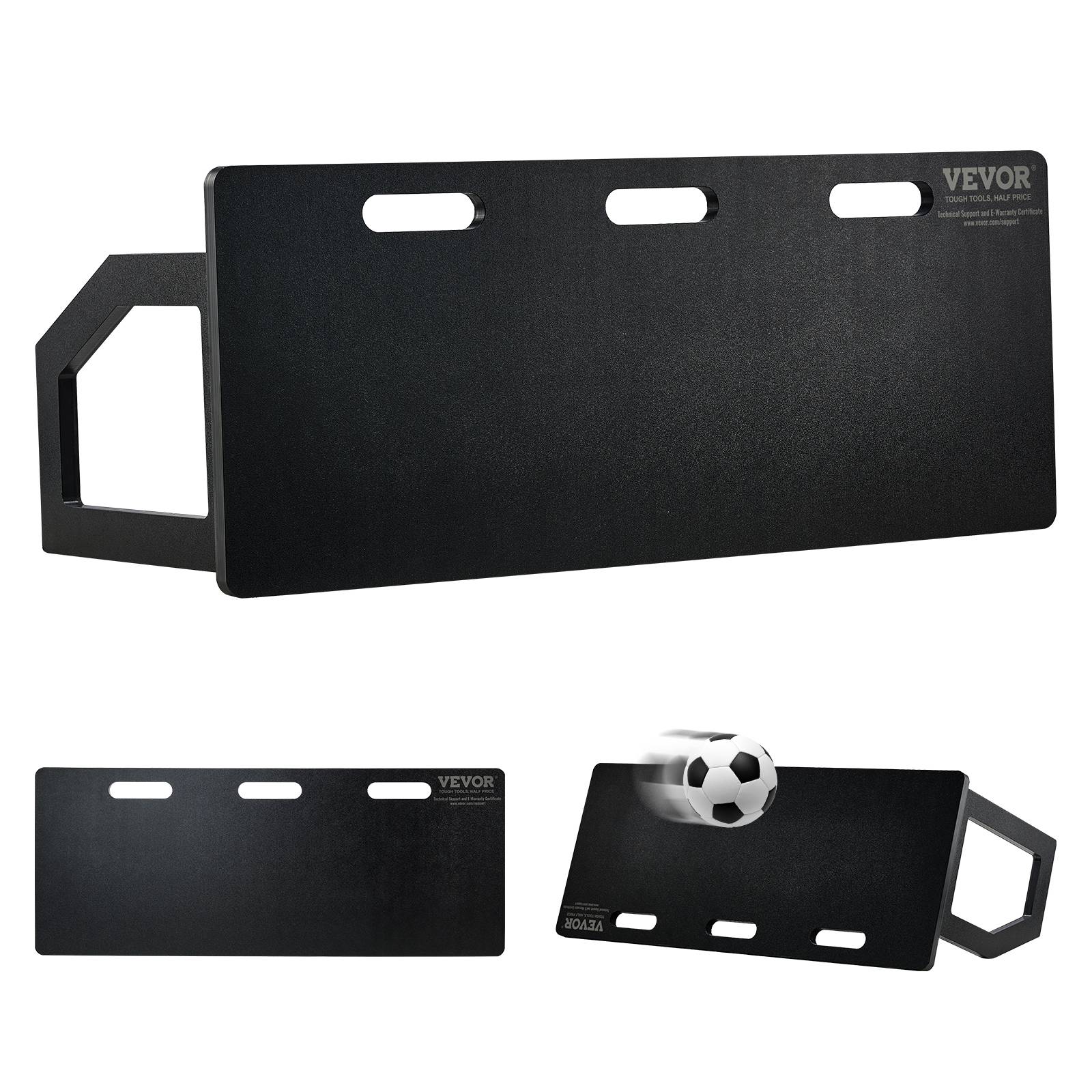 VEVOR Planche rebond foot 100x40cm, HDPE, 2 angles, pour entraînement passes et tirs. - Image 1