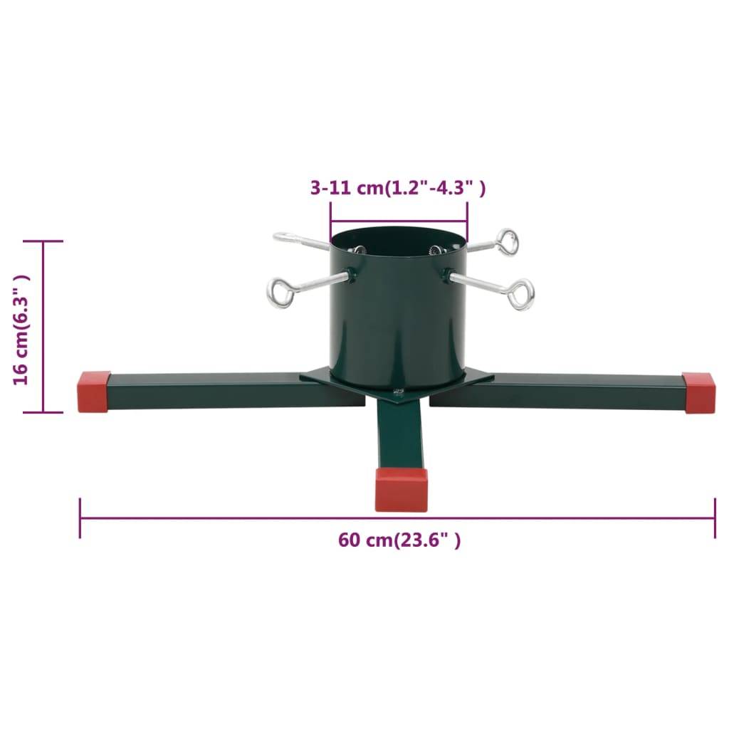 Vidaxl - Support pour sapin de Noël 60x60x16 cm vidaXL 343332 - Image 3