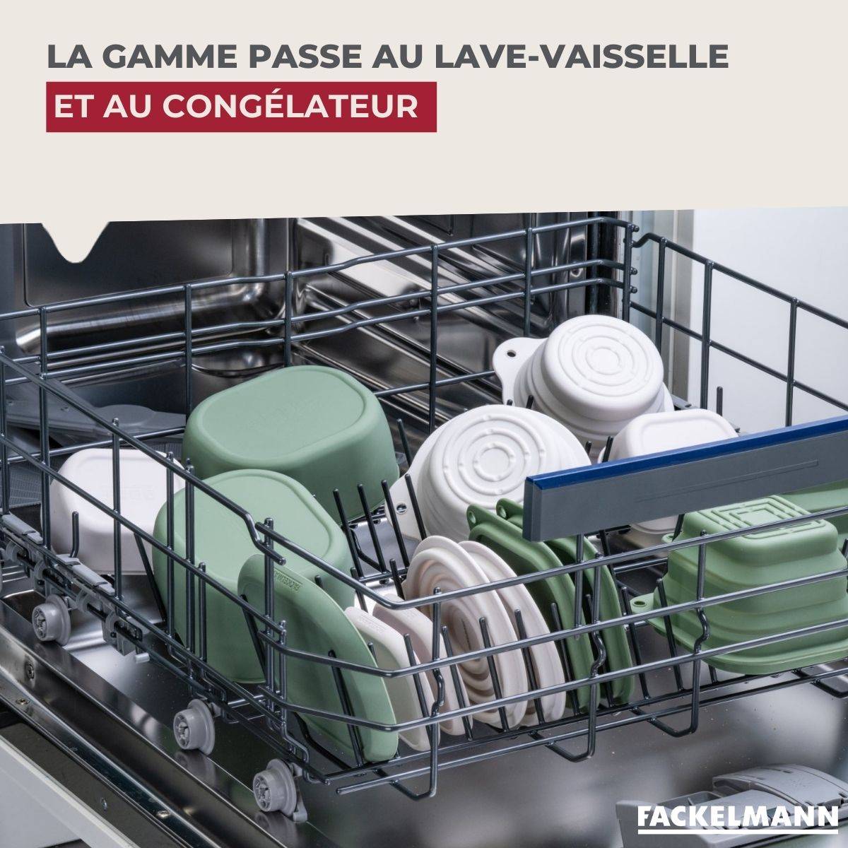 Lot de 8 lunch box 1 L avec 8 ustensiles de cuisine Fackelmann Storage - Image 6