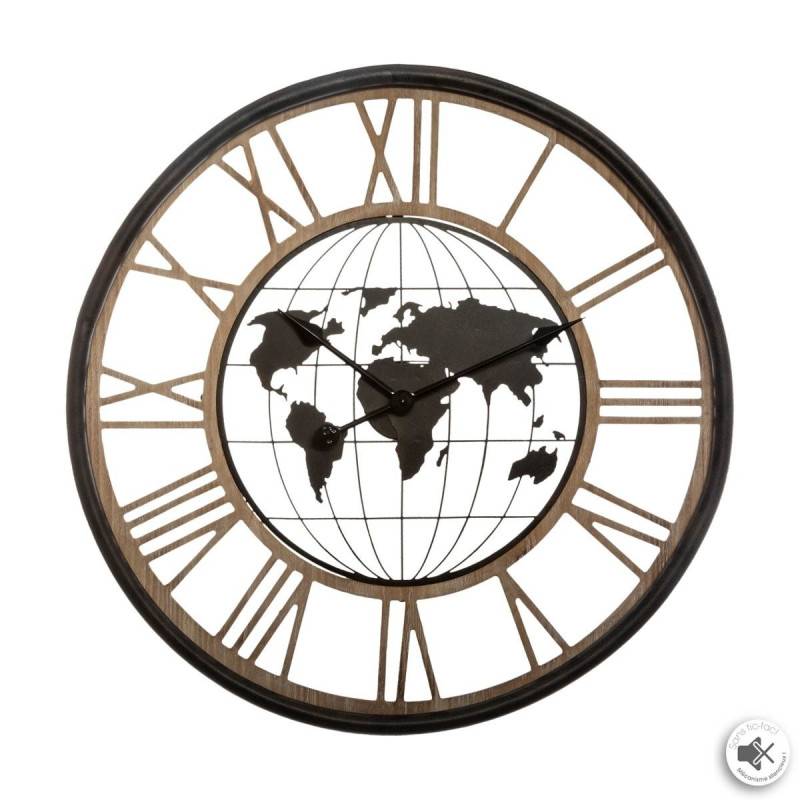 Horloge métal D67 Monde Atmosphera - Image 1