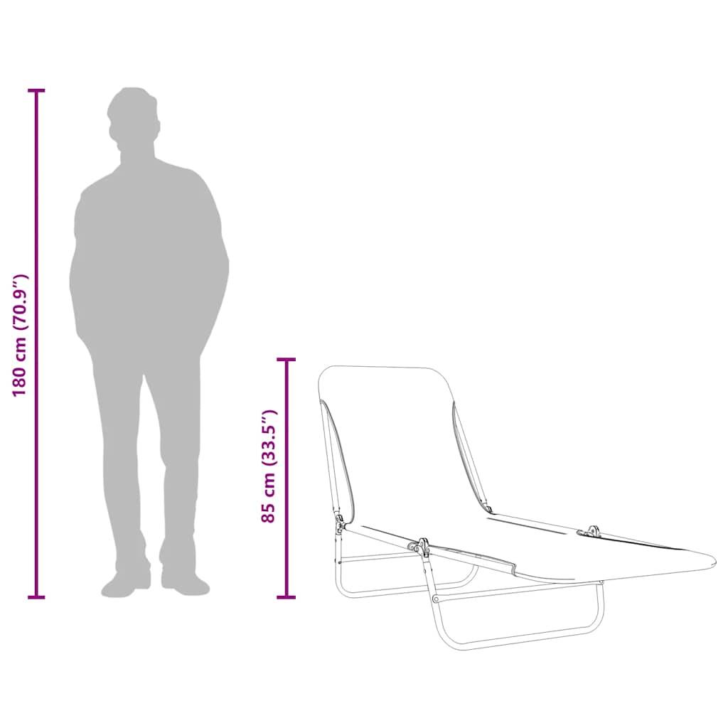 Ensemble 2 Chaises Longues Pliantes Rose – ComfortXL Outdoor Living - Image 10
