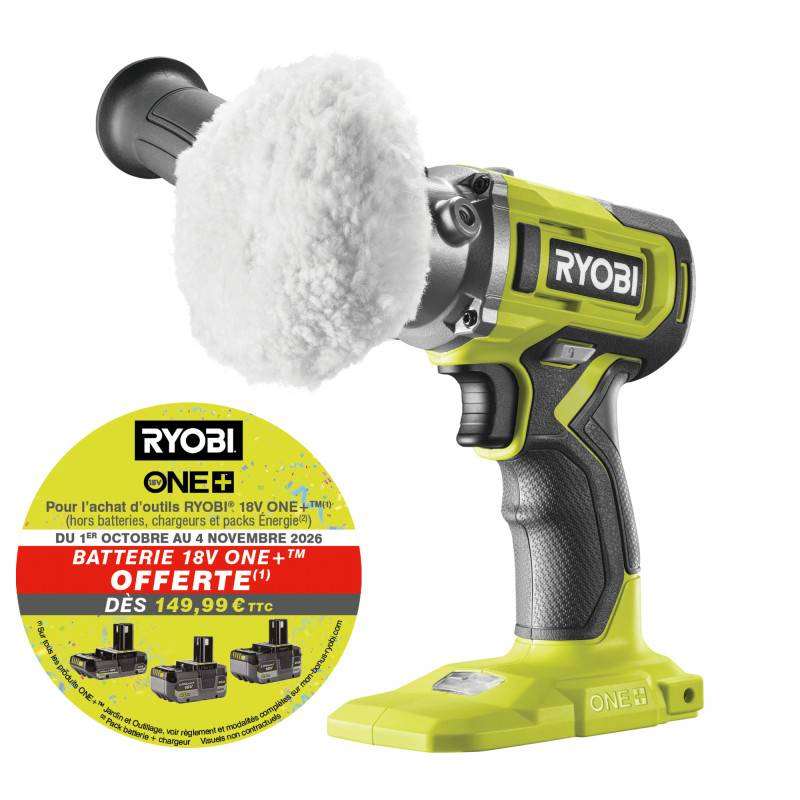 Ryobi - Polisseuse ponceuse RYOBI - RDP18-0 - 18V One+ - Sans batterie ni chargeur - Image 2
