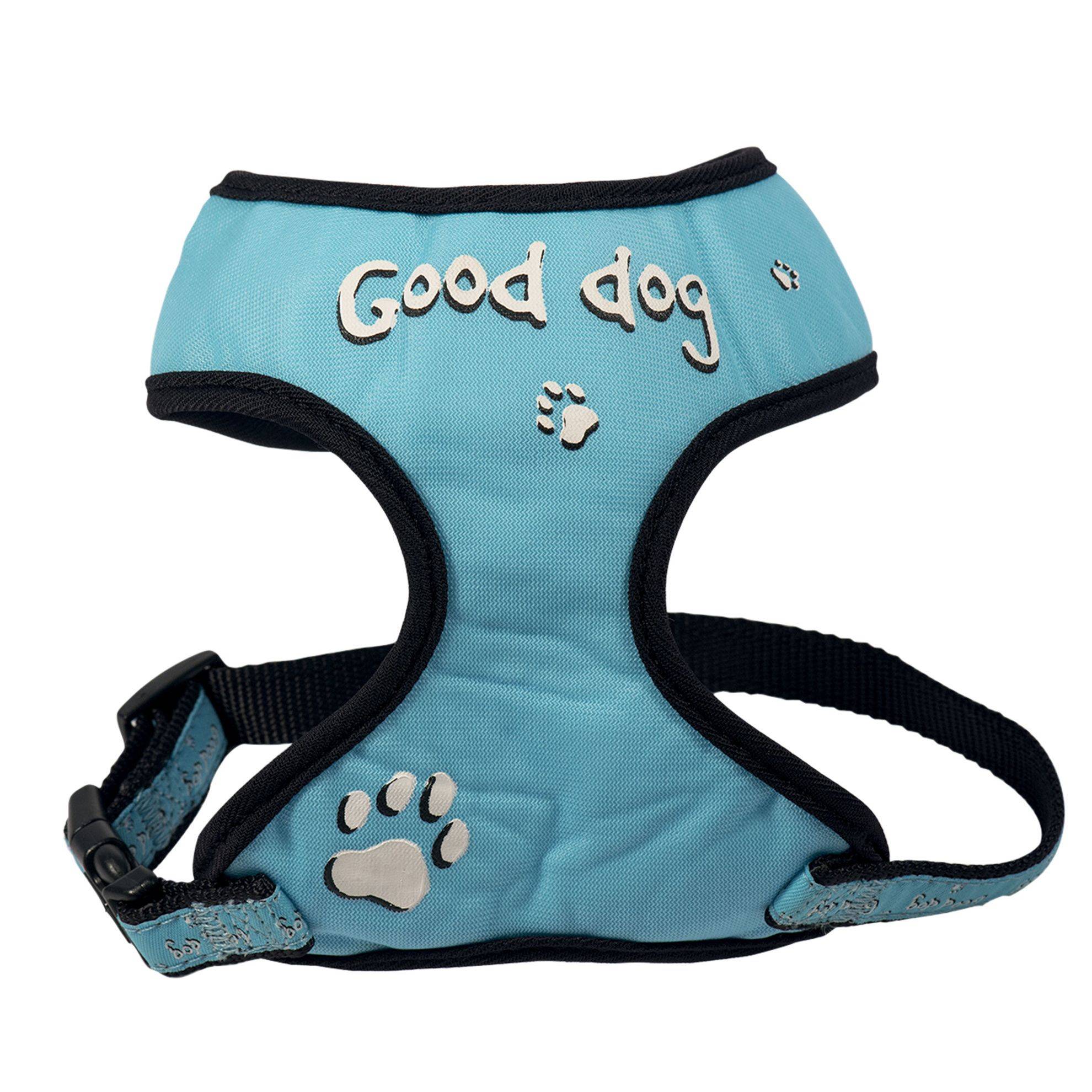 Harnais tee-shirt chien fantaisie doogy bleu "Good Dog" Taille : XS DOOGY FASHION