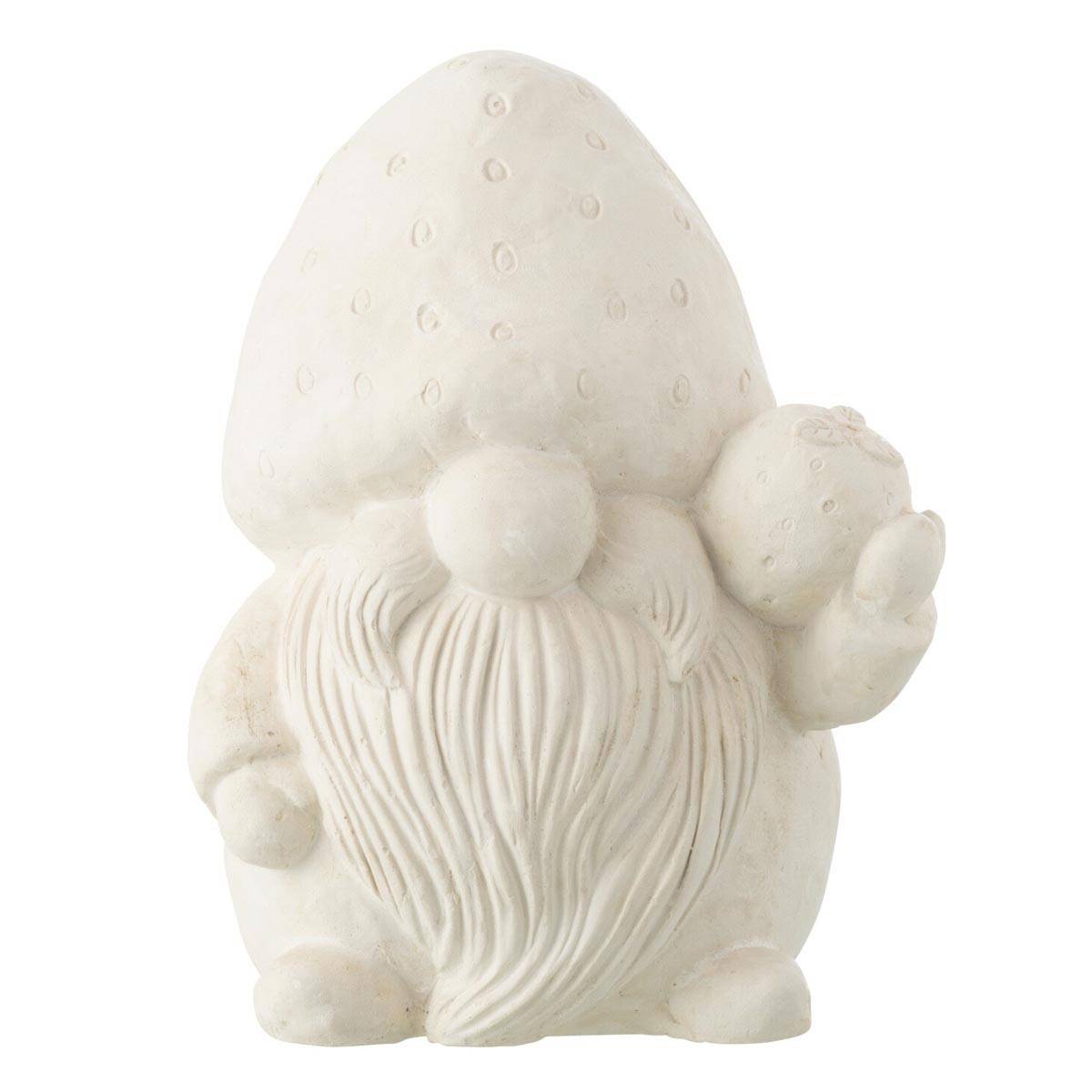 Statue Déco Extérieur "Lutin" 34cm Beige - Image 1