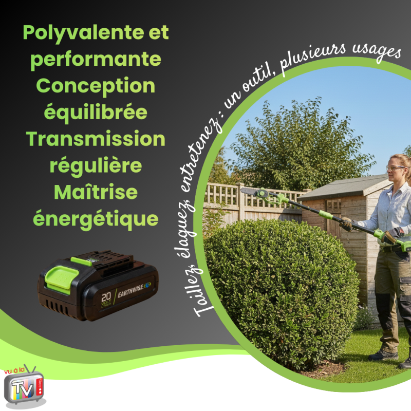 Batterie Lithium Ion 20V pour Mini Tronconneuse a Batterie | Compatible Tronconneuse Electrique 2en1 | Mini Tronconneuse a Batterie- VENTEO - Image 4