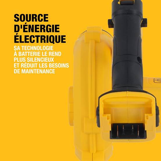 Souffleur compact XR 18 V - Sans batterie ni chargeur - DEWALT - DCV100-XJ - Image 3