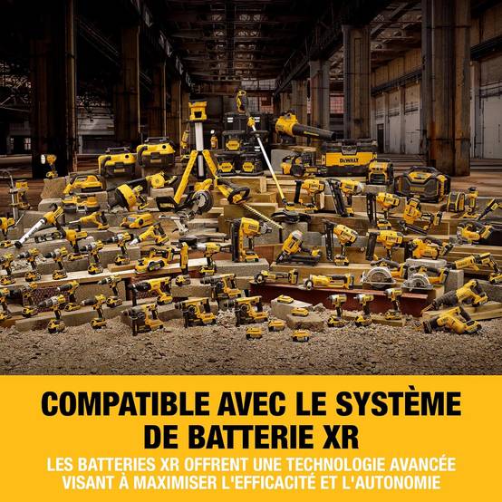 Souffleur compact XR 18 V - Sans batterie ni chargeur - DEWALT - DCV100-XJ - Image 2