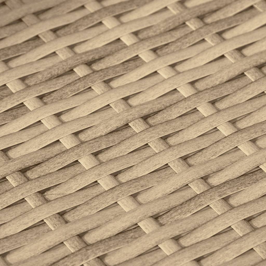 Vidaxl - Salon de jardin avec coussins 5 pcs beige résine tressée vidaXL 3249188 - Image 7