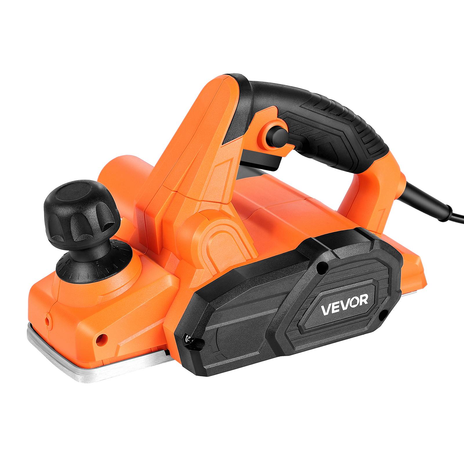 VEVOR Rabot Électrique Filaire Raboteuse à Bois à Main 82 mm 650 W 16800 tr/min - Image 1