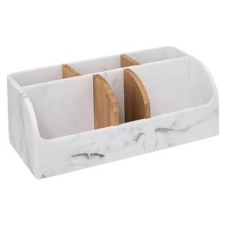 Organiseur 6 Compartiments "Léa" 25cm Blanc
