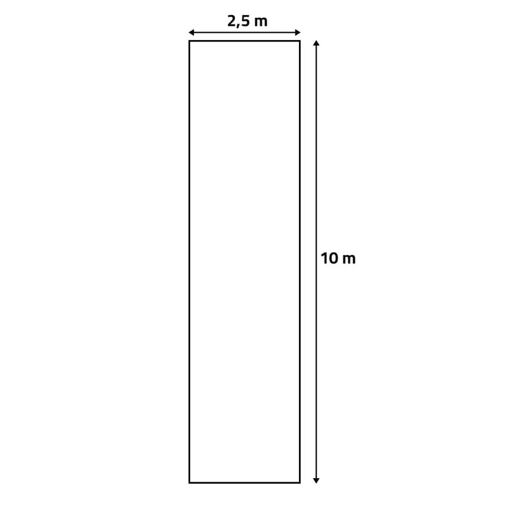 Lot de 4 Voiles de croissance semi-transparent 2,5x10m pour protection des cultures - Image 3
