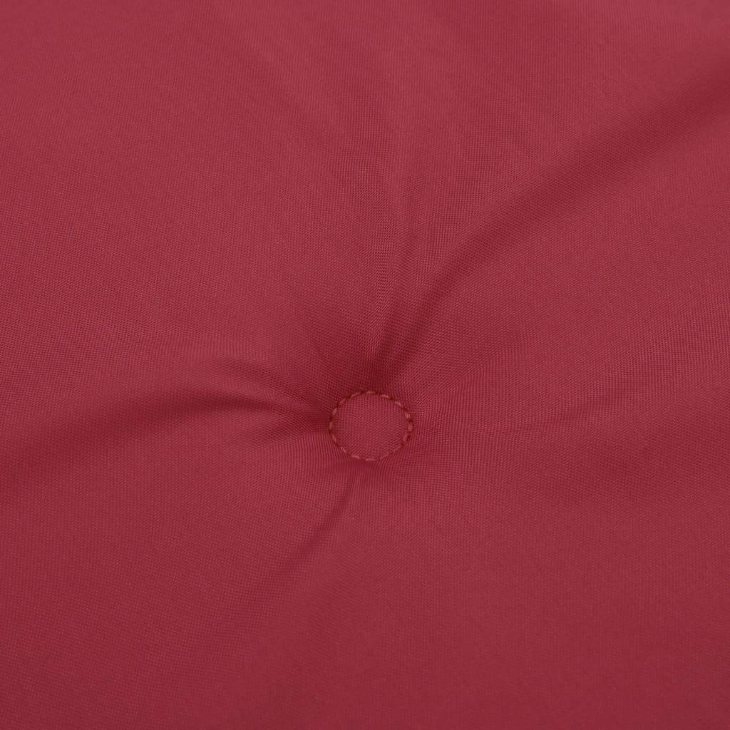 Coussin Bain de soleil | Coussins de chaise longue lot de 2 rouge bordeaux tissu oxford Maison Chic - Image 9
