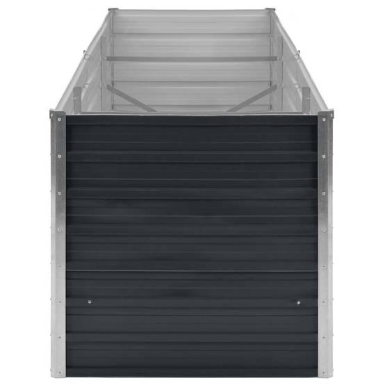 ComfortXL - Grand bac potager Acier Galvanisé rectangulaire Anthracite 240x80x77 cm – ComfortXL Outdoor Living - Image 5