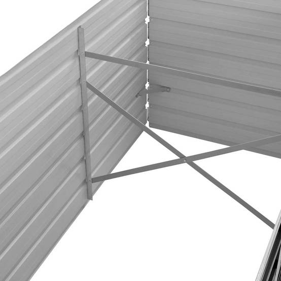 ComfortXL - Grand bac potager Acier Galvanisé rectangulaire Anthracite 240x80x77 cm – ComfortXL Outdoor Living - Image 7