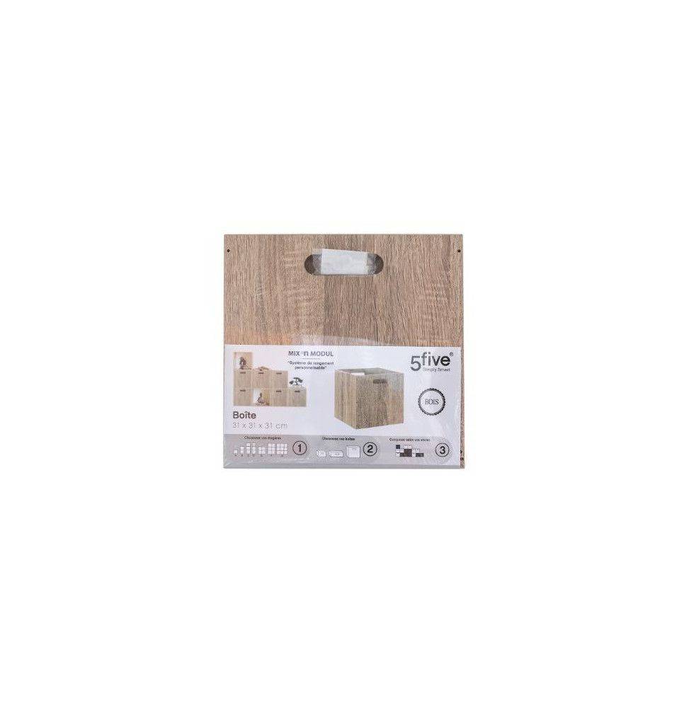 Boîte de rangement design bois Mix n' modul - Five Simply Smart - Image 2