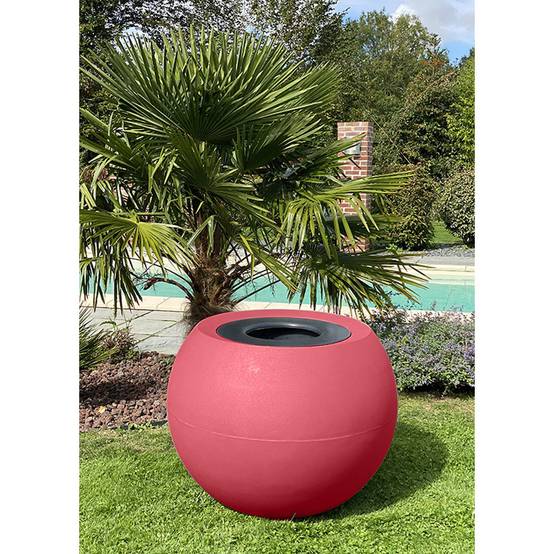 Plast'Up Rotomoulage - Pots de fleurs sphérique xxl speranza 325l-lot de 2 - Image 3