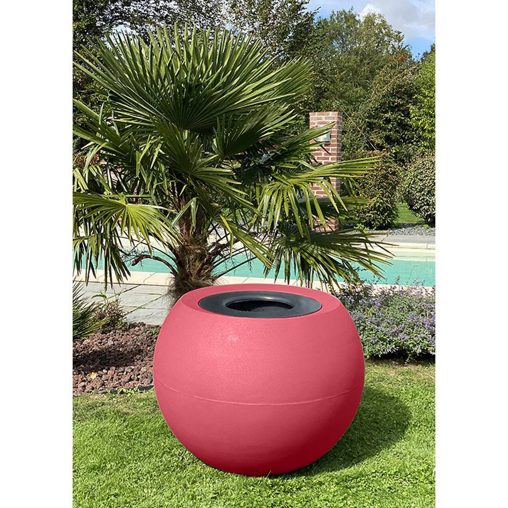 Plast'Up Rotomoulage - Pots de fleurs sphérique xxl speranza 325l-lot de 2 - Image 3