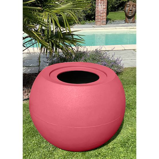 Plast'Up Rotomoulage - Pots de fleurs sphérique xxl speranza 325l-lot de 2 - Image 4