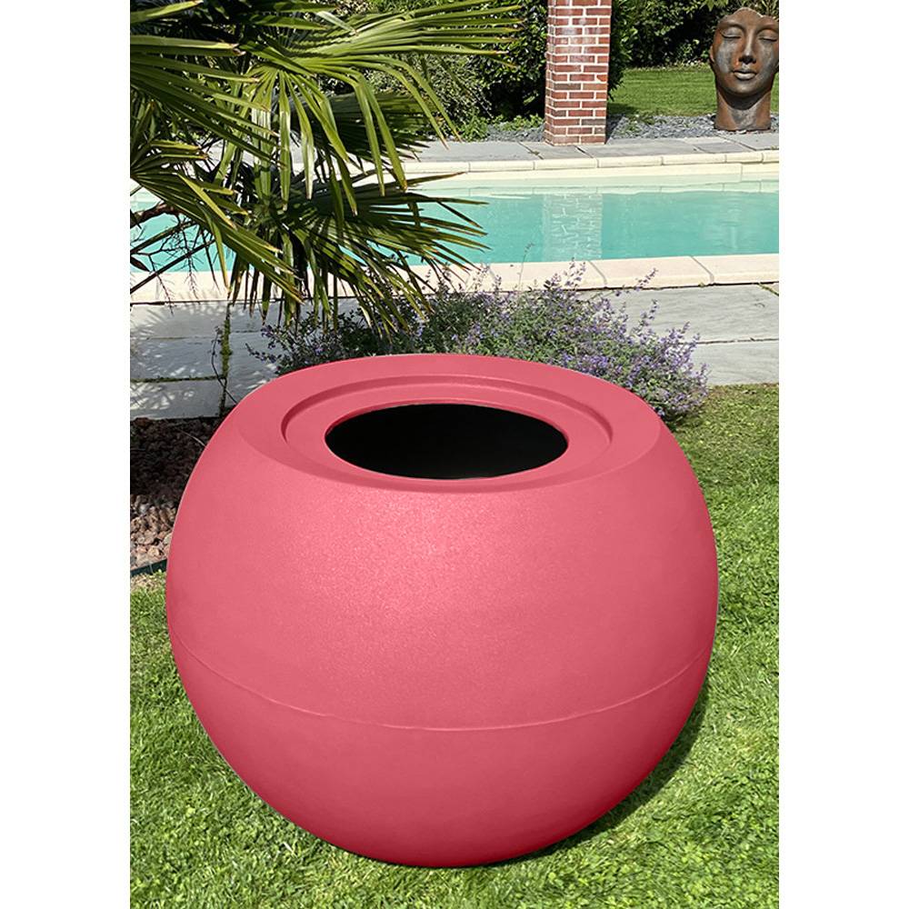 Plast'Up Rotomoulage - Pots de fleurs sphérique xxl speranza 325l-lot de 2 - Image 4