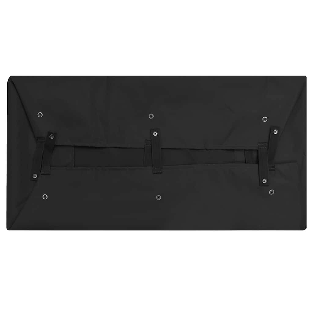PANGIVO - Bâche de chariot de jardin polyester noir 81 x 41 x 21 cm - PANGIVO - Image 2