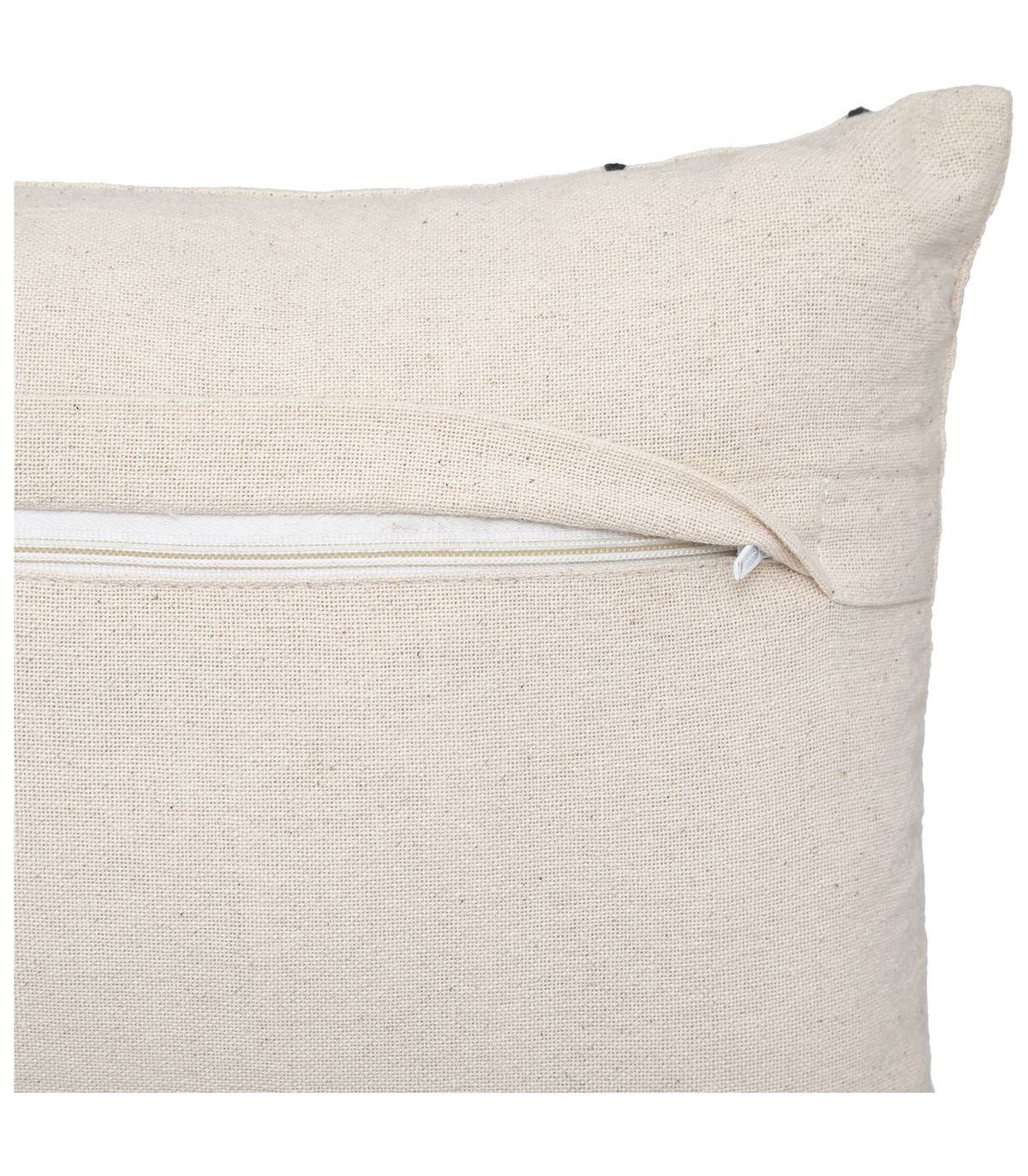 Coussin déhoussable déco loft en coton 25 x 58 cm - Image 2