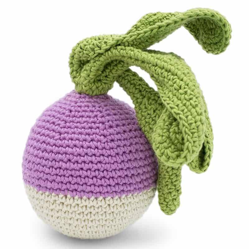 Myum - Hochet Navet Coton Bio Fait main - Myum - Image 1