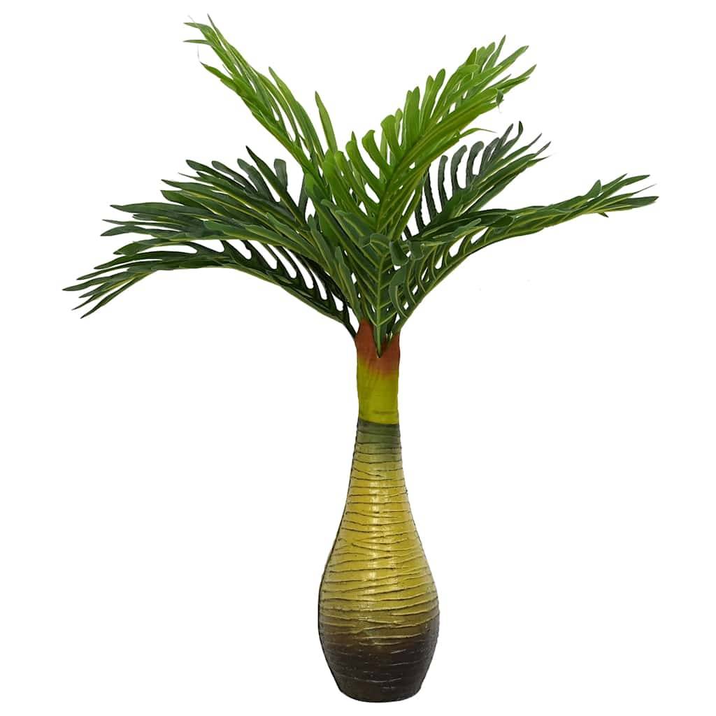 Palmier artificiel PEVA vert 70 cm - PANGIVO - Image 1