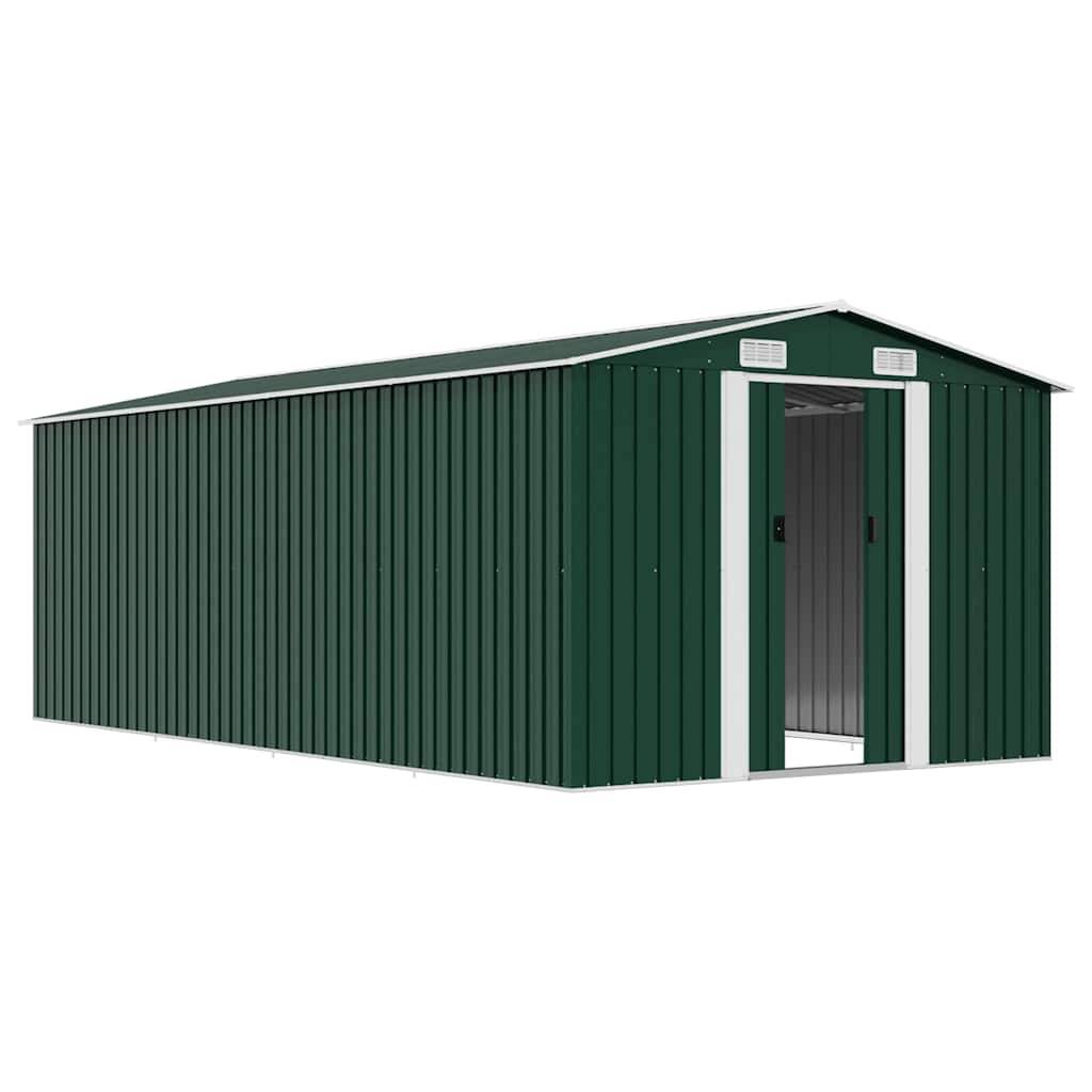 Prolenta Premium - Abri de jardin acier vert 257 x 489 x 181 cm - Prolenta premium p3402.5 - Image 4
