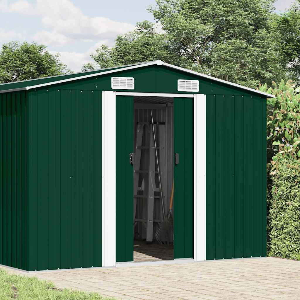 Prolenta Premium - Abri de jardin acier vert 257 x 489 x 181 cm - Prolenta premium p3402.5 - Image 1